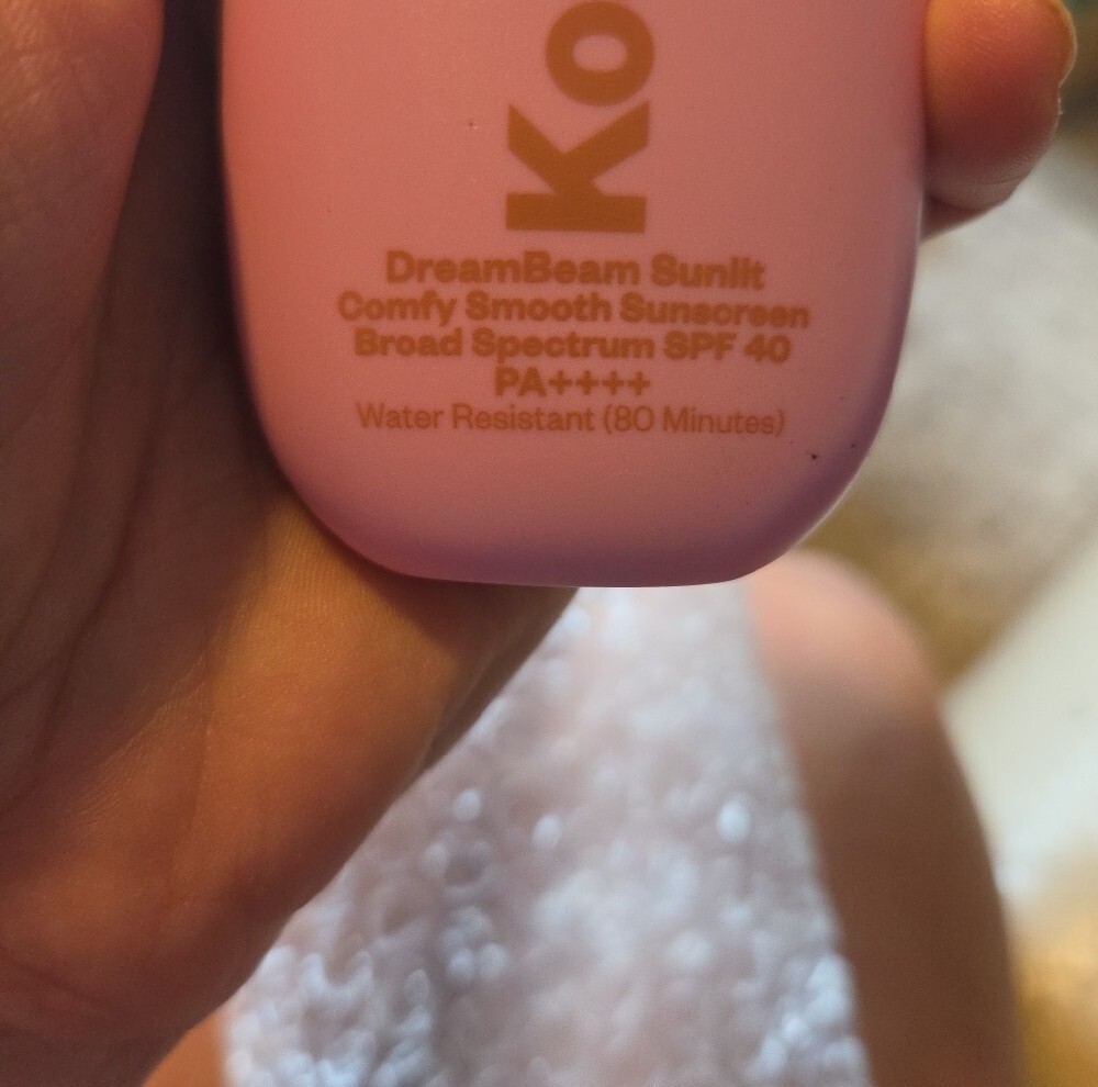 Kosas Pink Lavender DreamBeam Sunlit SPF 40 Sunscreen New Sealed. - Picture 4 of 5